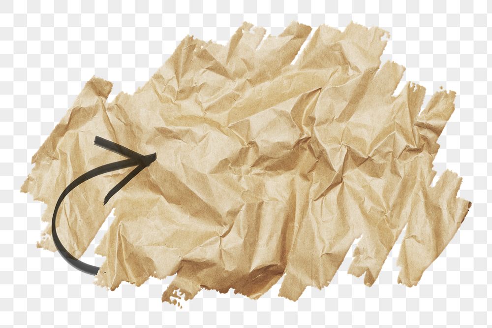 PNG crumpled paper badge, texture | Free PNG - rawpixel