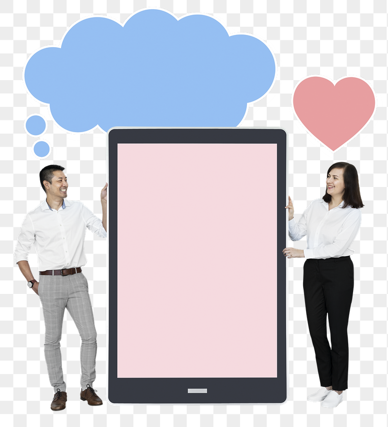 Png Cute diverse couple dating | Free PNG - rawpixel