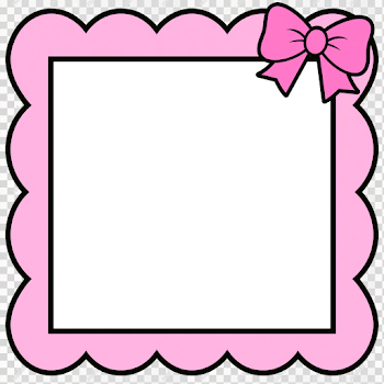 PNG Cute Pink Decorative Frame Clipart