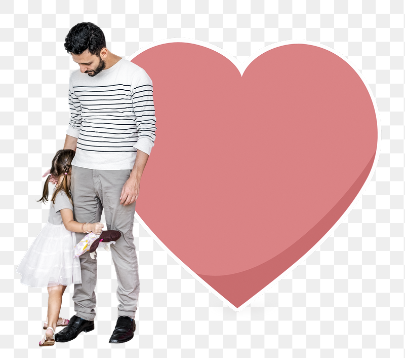 Png Daughter hugging her dad's | Free PNG - rawpixel