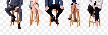 Png Diverse business people mockup smiling… | Free stock illustration | High Resolution graphic