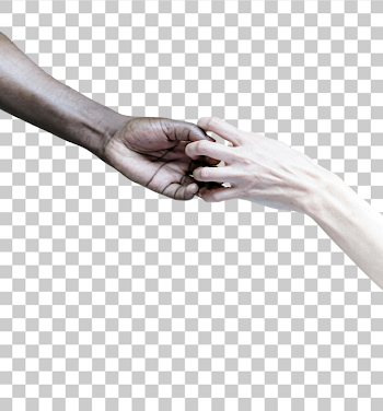 PNG Diverse Hands Reaching Out for Connection