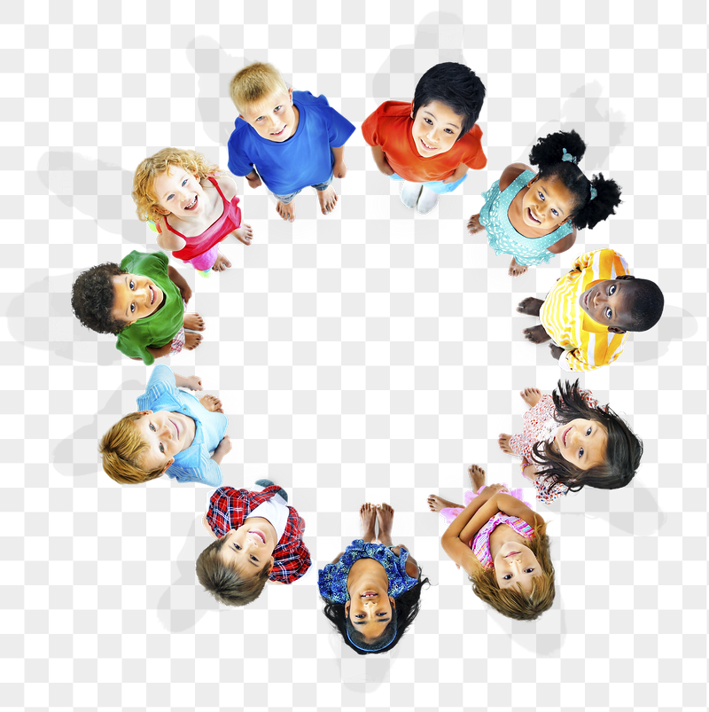 Png Diverse kids in circle, | Free PNG - rawpixel