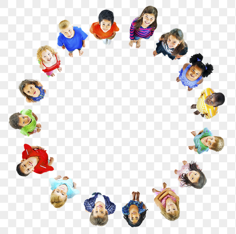 Png Diverse kids in circle, | Free PNG - rawpixel