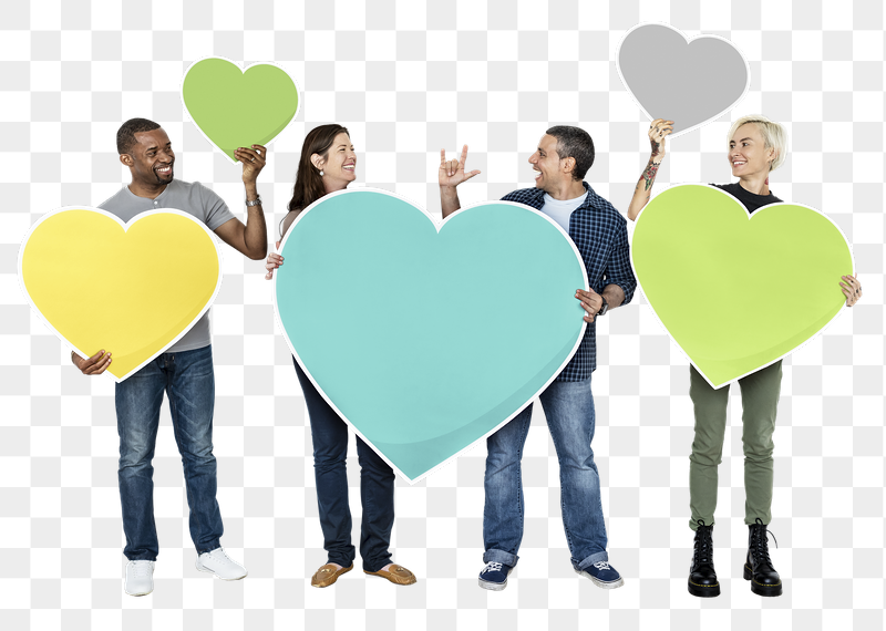 Png Diverse people holding colorful | Free PNG - rawpixel