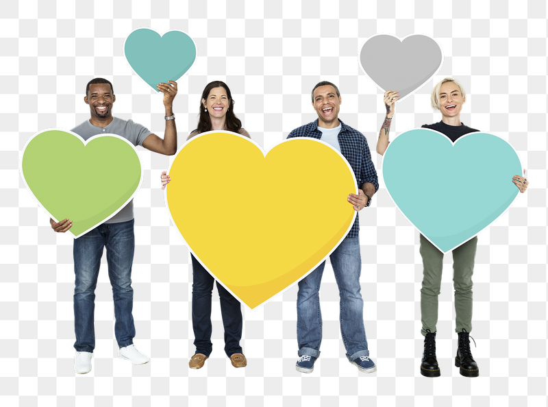 Png Diverse people holding colorful | Free PNG - rawpixel