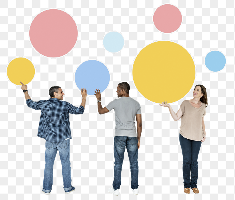 Png Diverse people holding colorful | Free PNG - rawpixel