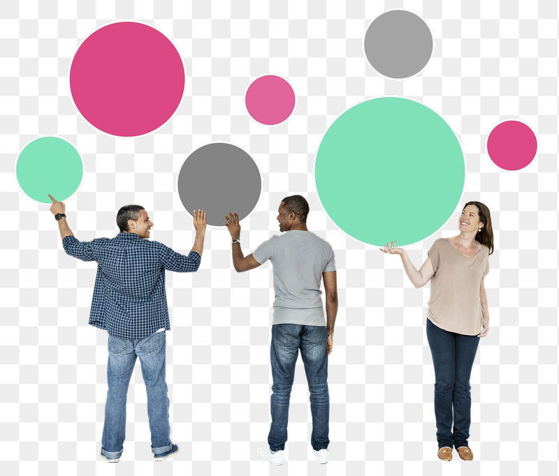 Png Diverse people holding colorful | Free PNG - rawpixel