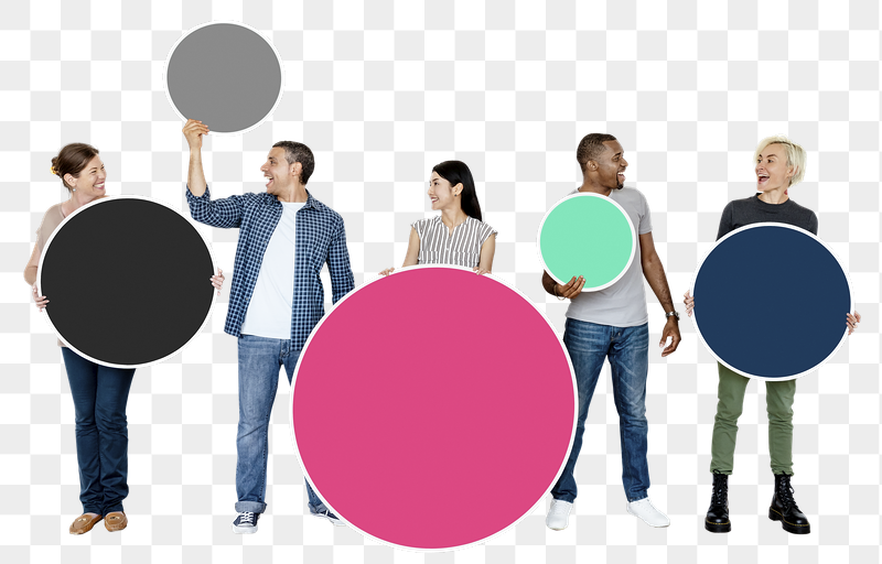 Png Diverse people holding colorful | Free PNG - rawpixel