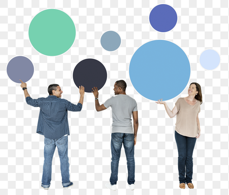 Png Diverse people showing blank | Free PNG - rawpixel