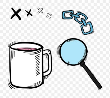 Png doodle social media story sticker set