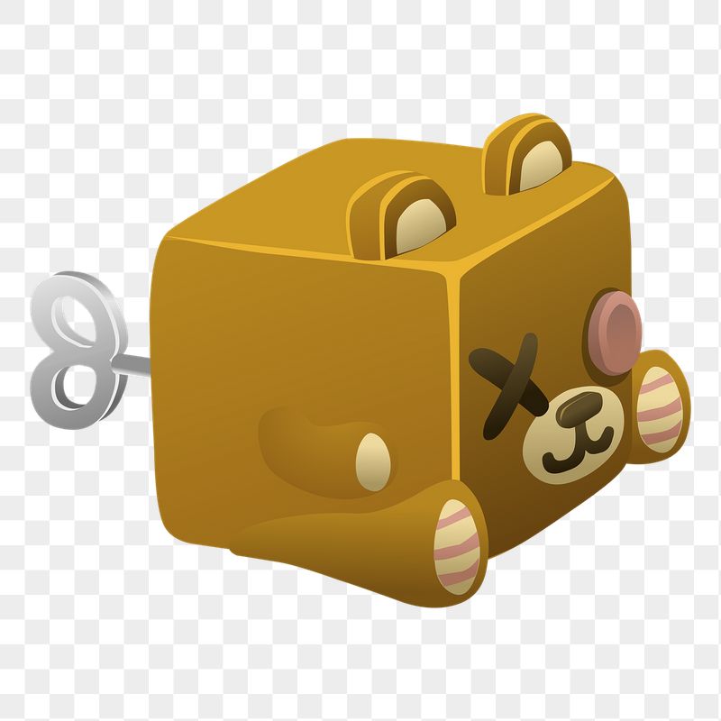 PNG emo-bear cubimal sticker, Glitch | Free PNG - rawpixel