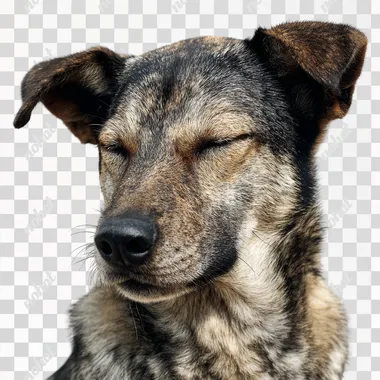 PNG Emotional Chinese Countryside Dog PNG Emotional Chinese Countryside Dog