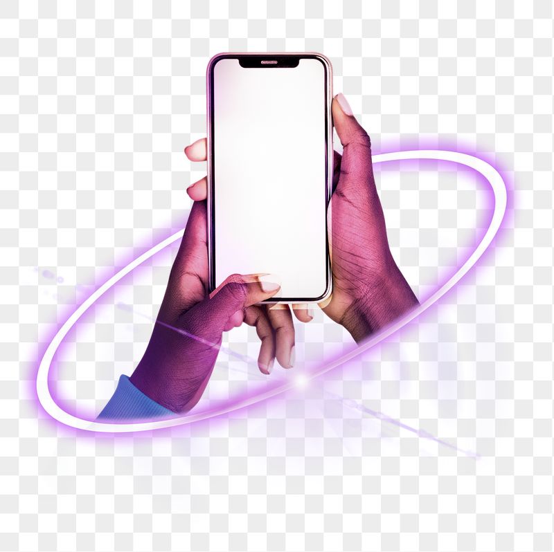 PNG empty smartphone screen, global | Free PNG - rawpixel