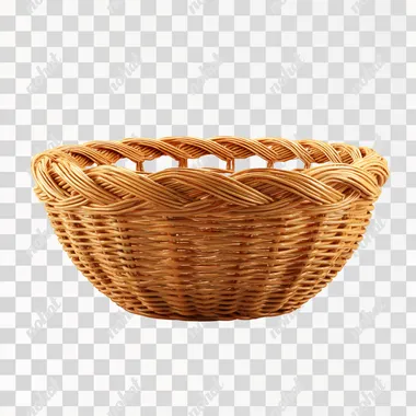 PNG Empty Wicker Basket PNG Empty Wicker Basket