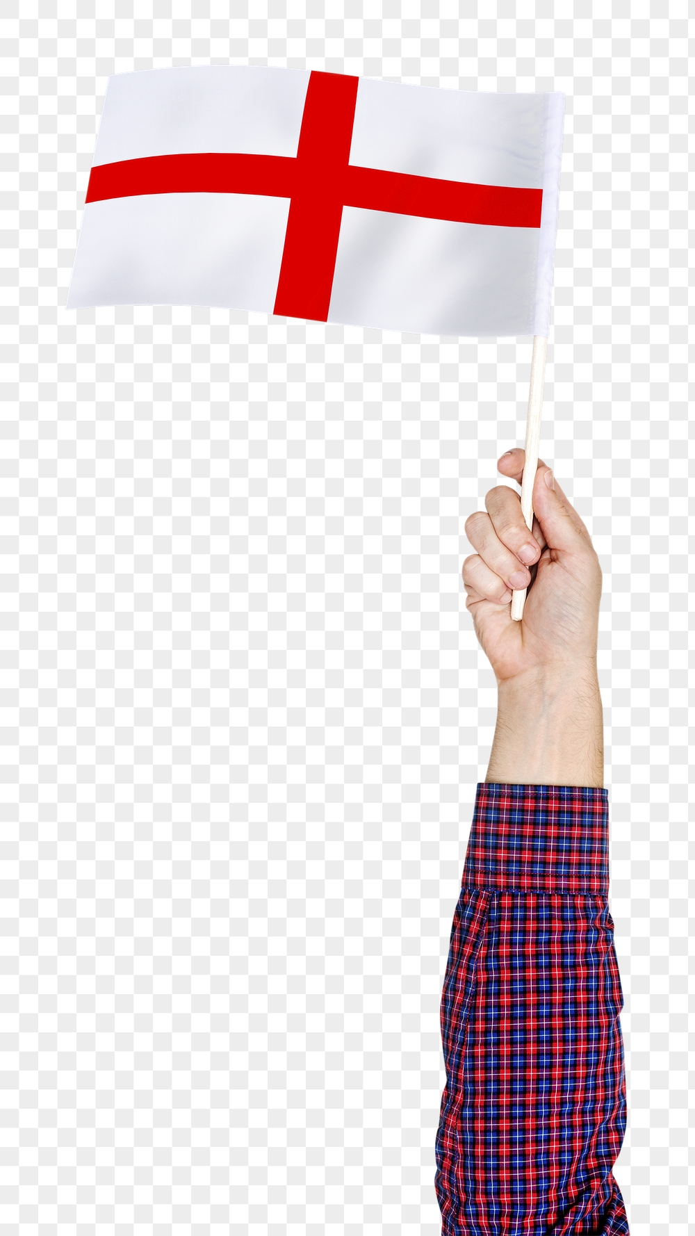 Png English flag in hand | Free PNG - rawpixel