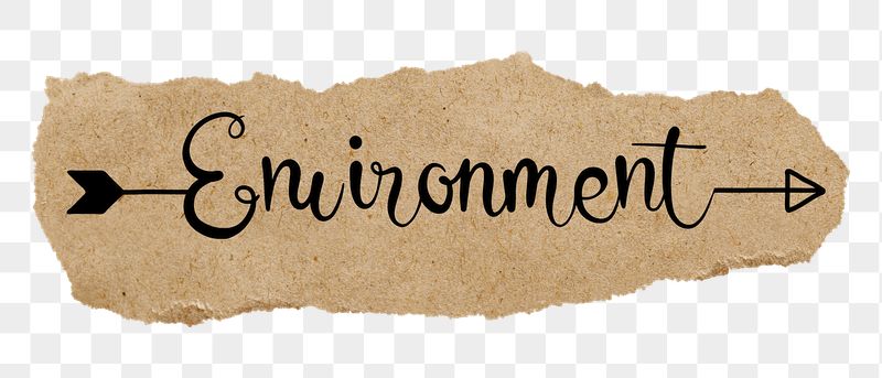 PNG environment word, black calligraphy | Free PNG - rawpixel