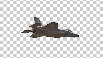 PNG F-35 Lightning II Stealth Fighter Jet in Flight