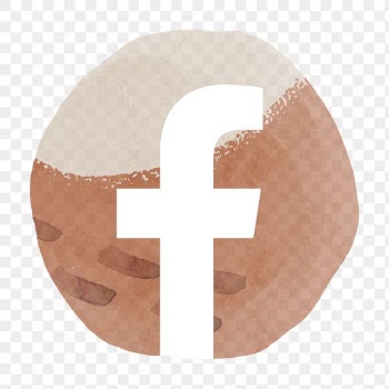 PNG Facebook app icon with a watercolor… | Free stock illustration | High Resolution graphic