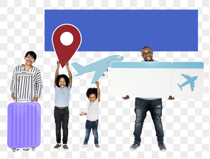 Png Family ready for trip, | Free PNG - rawpixel
