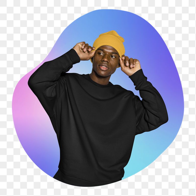 Png fashionable black man wearing | Free PNG - rawpixel