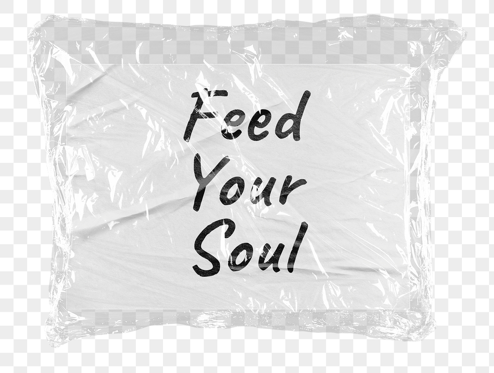 Png feed your soul word | Free PNG - rawpixel