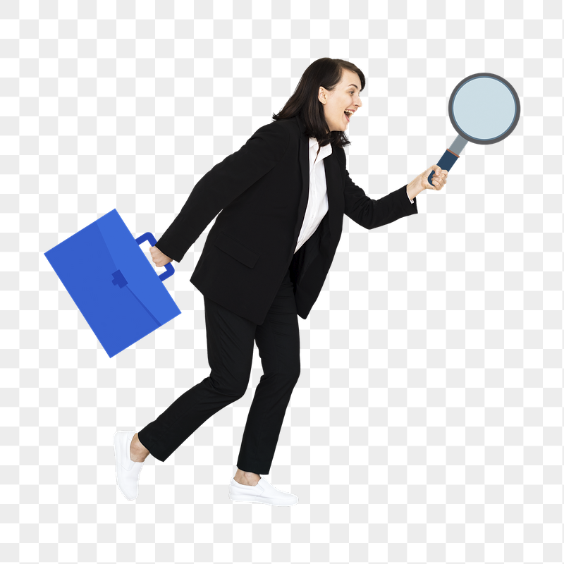 Png Female headhunter looking for candidate, | Free PNG - rawpixel