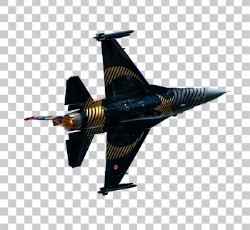 PNG Fighter Jet in Flight