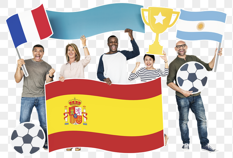 Png Football fans Argentina flag, | Free PNG - rawpixel