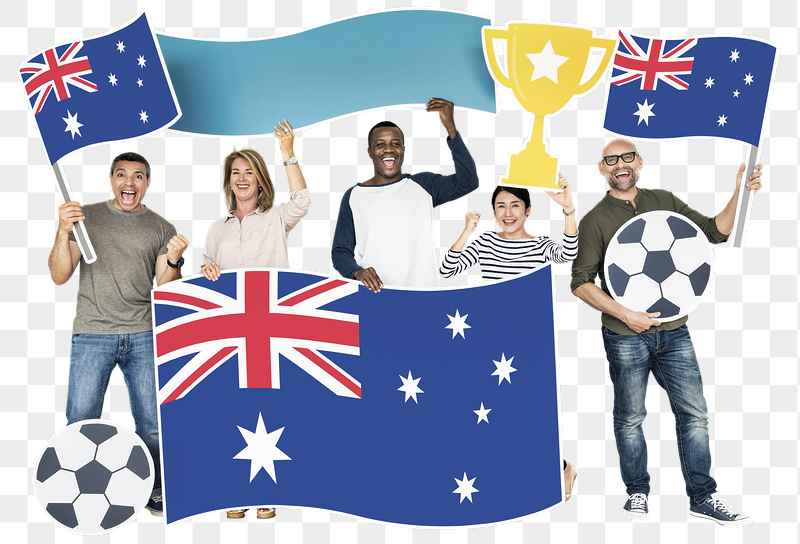 Png Football fans Australia, transparent | Free PNG - rawpixel