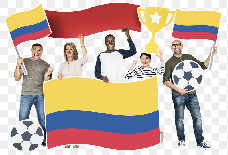 Png Football fans Colombia, transparent | Free PNG - rawpixel