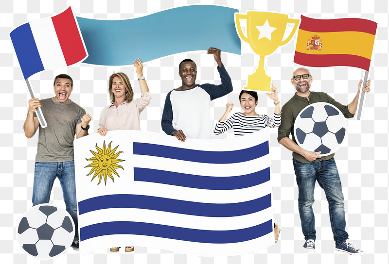 Png Football fans France, Uruguay | Free PNG - rawpixel