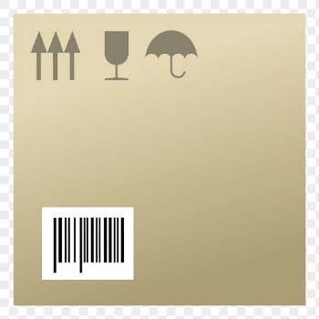 PNG fragile cardboard box sticker, | Free PNG - rawpixel