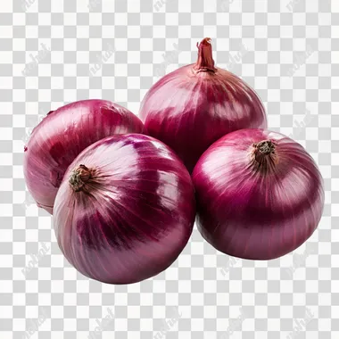 PNG Fresh Red Onions on White Background PNG Fresh Red Onions on White Background