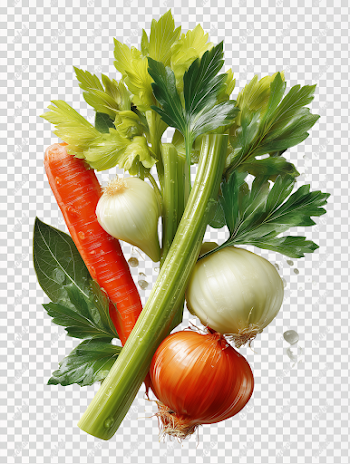PNG Fresh Vegetables Arrangement