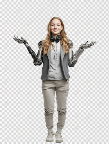 PNG Friendly Robot Pediatrician Ready to Help