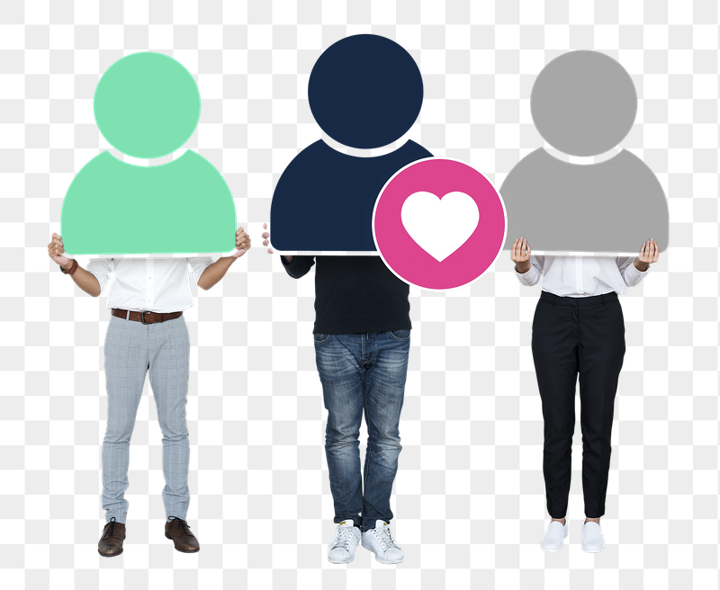 Png Friends with likes on social | Free PNG - rawpixel