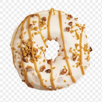 Png frosted donut sticker, food | Free PNG - rawpixel