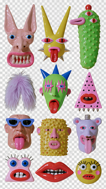 PNG Funny Character Sticker Pack