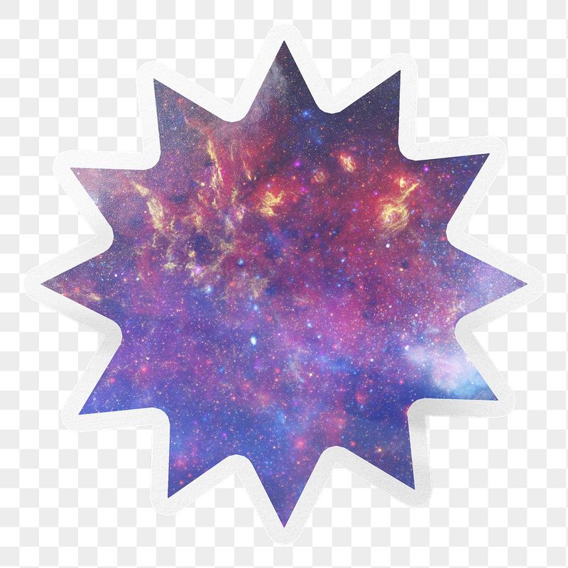 PNG galaxy sky, printable starburst | Free PNG - rawpixel