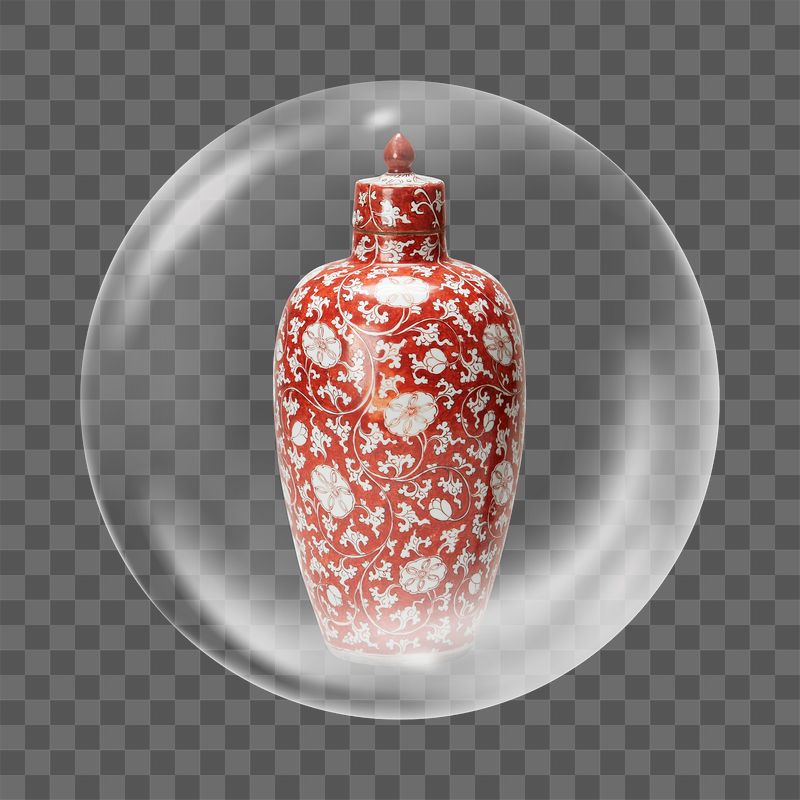 Png ginger jar with cover | Free PNG - rawpixel