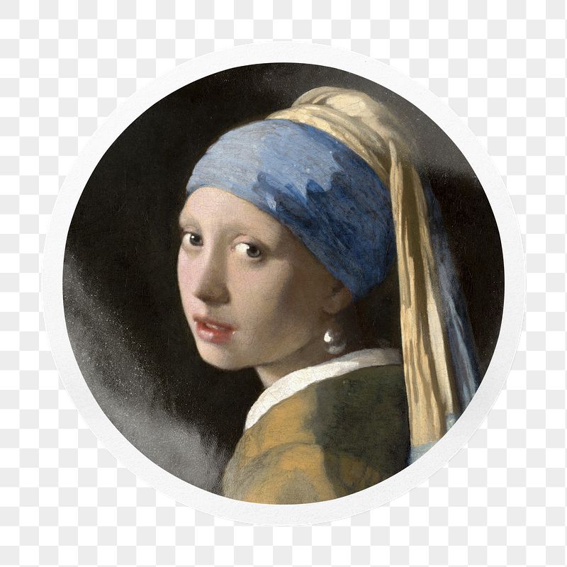 Png Girl with Pearl Earring | Free PNG - rawpixel