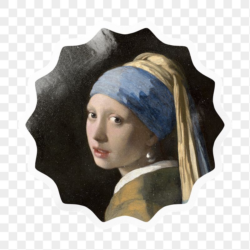 Png Girl with Pearl Earring | Free PNG - rawpixel