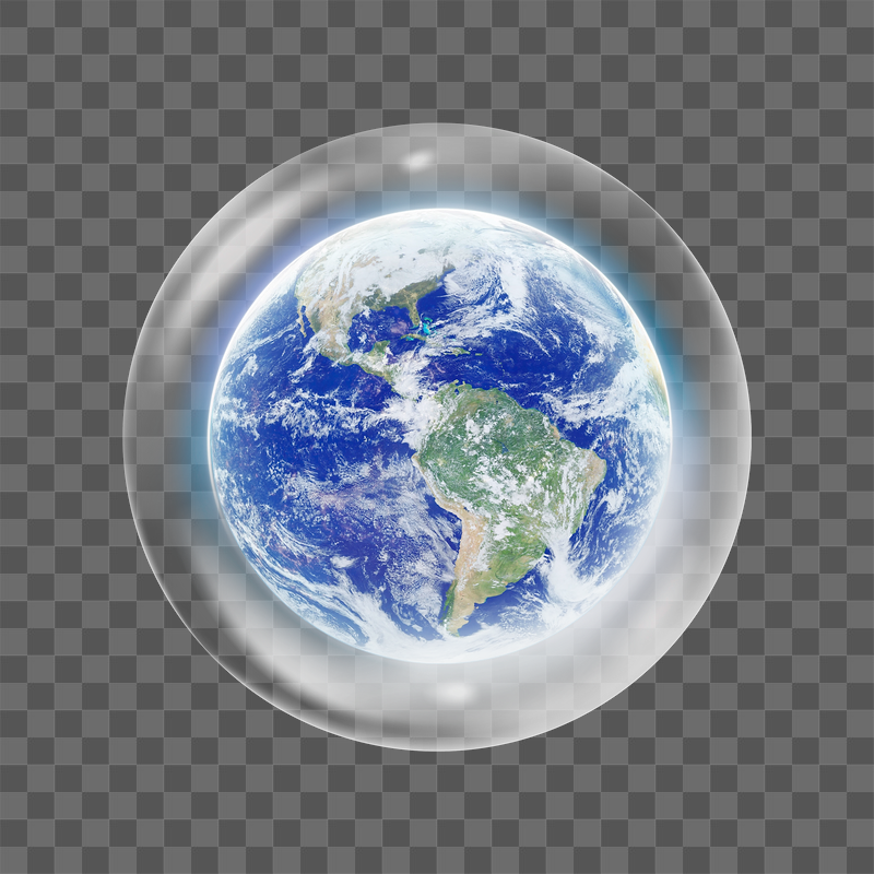 PNG glowing planet earth sticker, | Free PNG - rawpixel