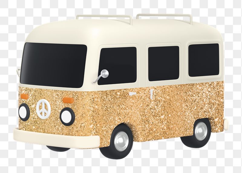 Png gold glitter van  | Free PNG - rawpixel