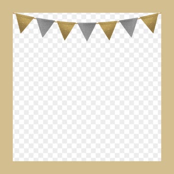 Png gold party invitation frame, | Free PNG - rawpixel
