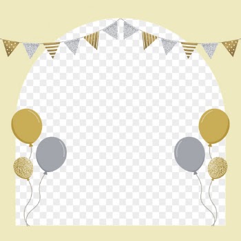 Png gold party invitation frame, | Free PNG - rawpixel