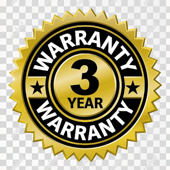 PNG Gold Warranty Seal Badge