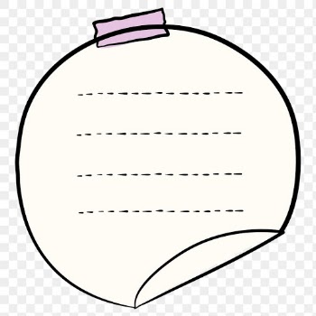 Png goodnotes stickers, circle note element… | Free stock illustration | High Resolution graphic