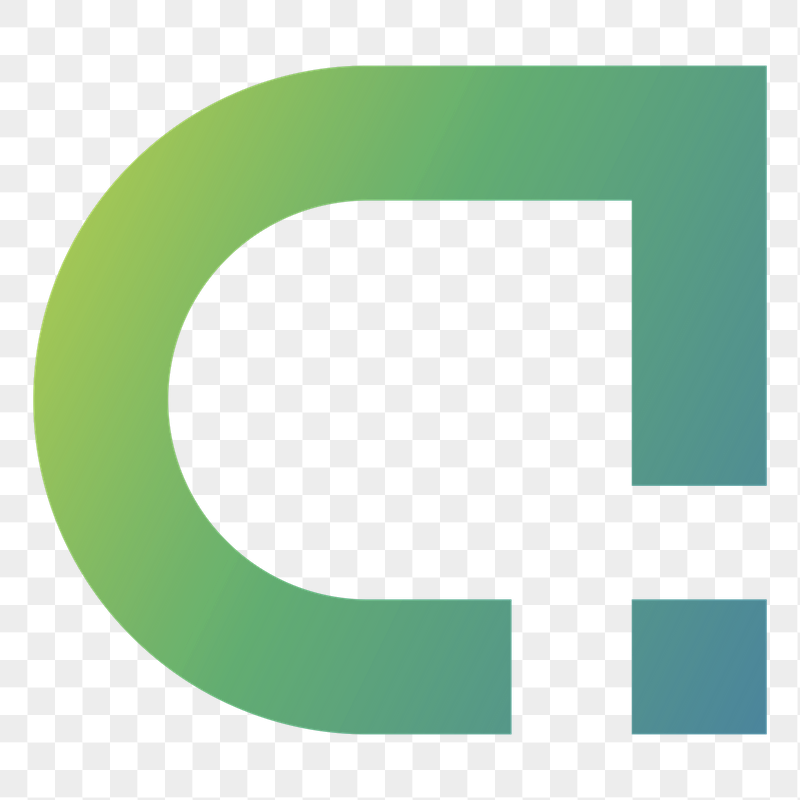 PNG gradient green business logo | Free PNG - rawpixel